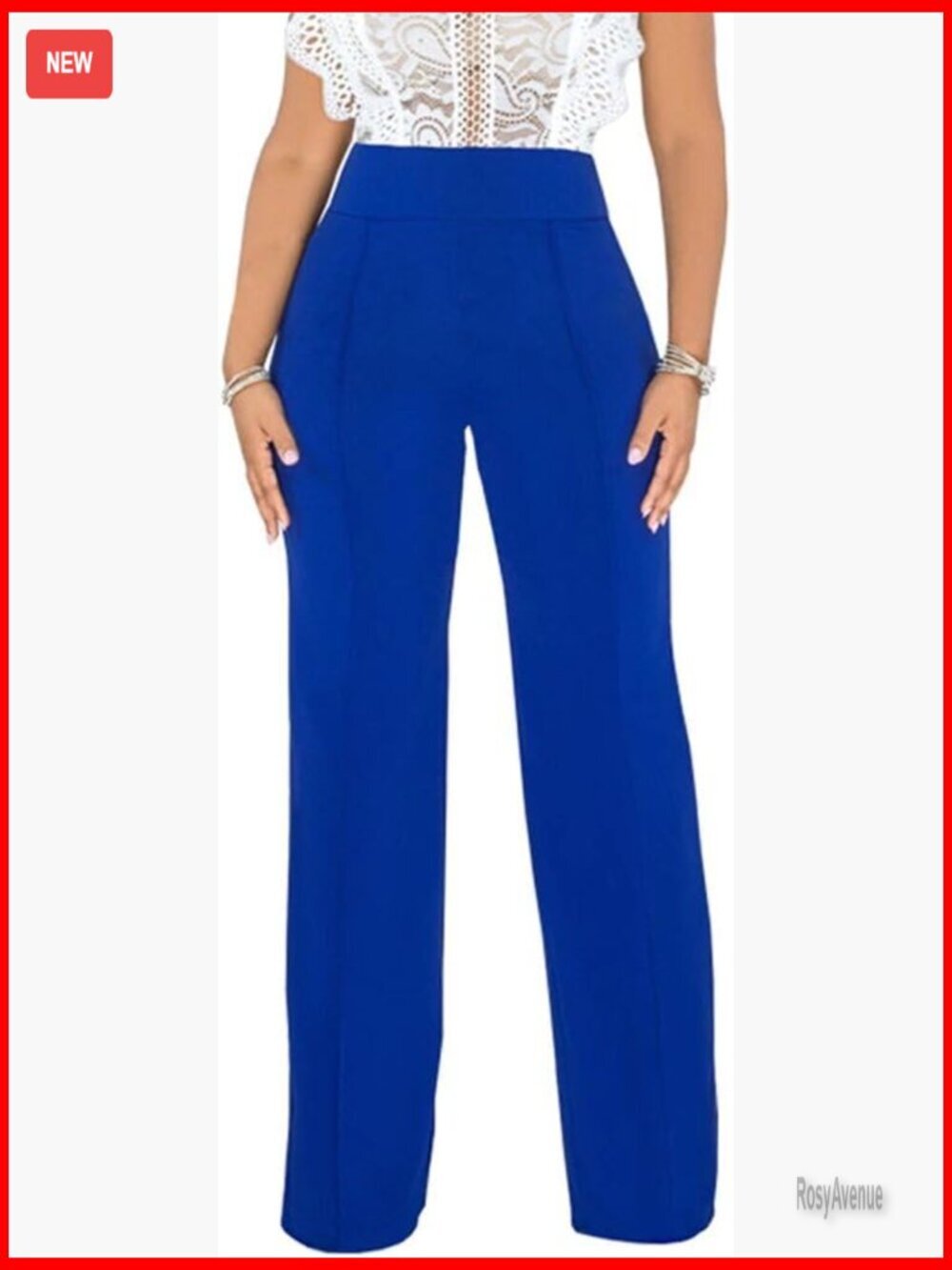 High Waisted Boot Cut Work Pants Polyester Spandex Stretch Office Slacks